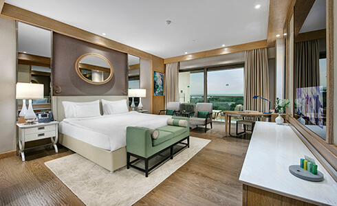 Regnum Carya | Accommodation | Jade Room Partial Sea View | 2